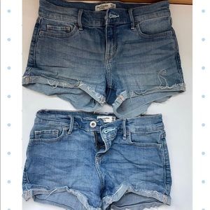 Abercrombie jean shorts